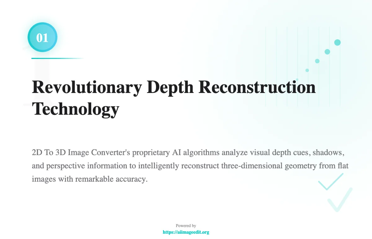革新的な深度再構築技術