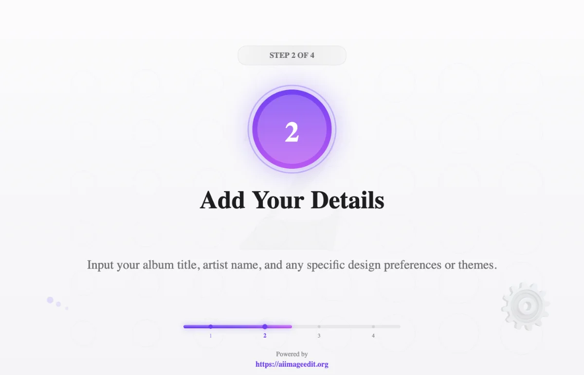 Добавьте свои данные