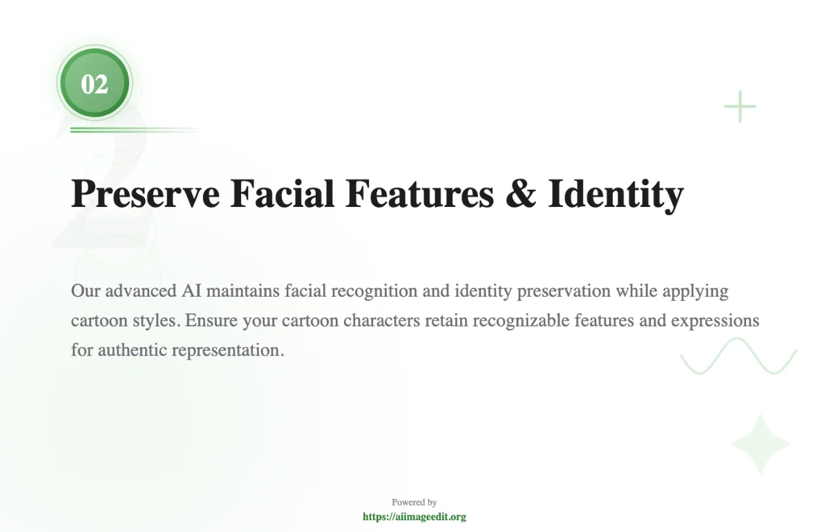 保留面部特征和身份
