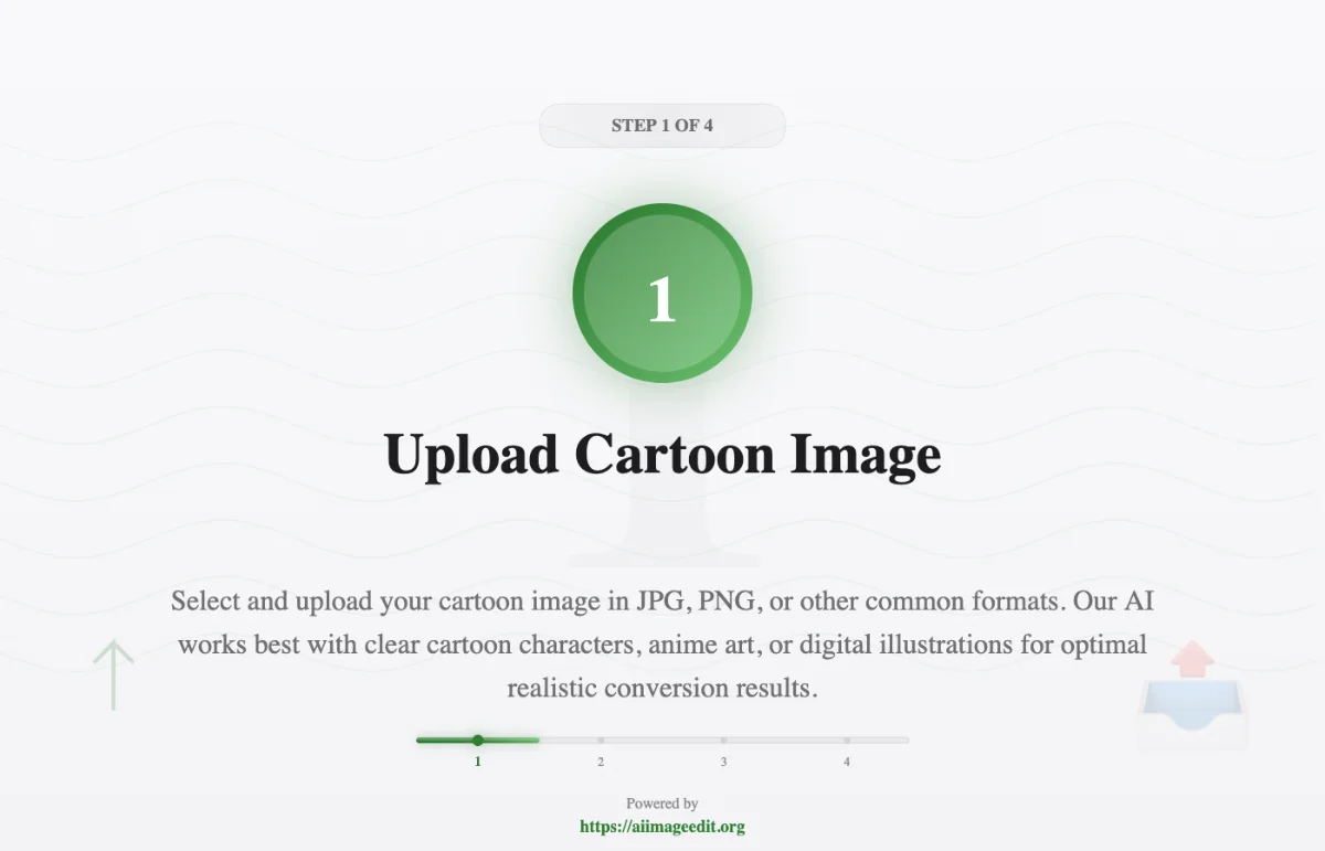 رفع صورة الكرتون