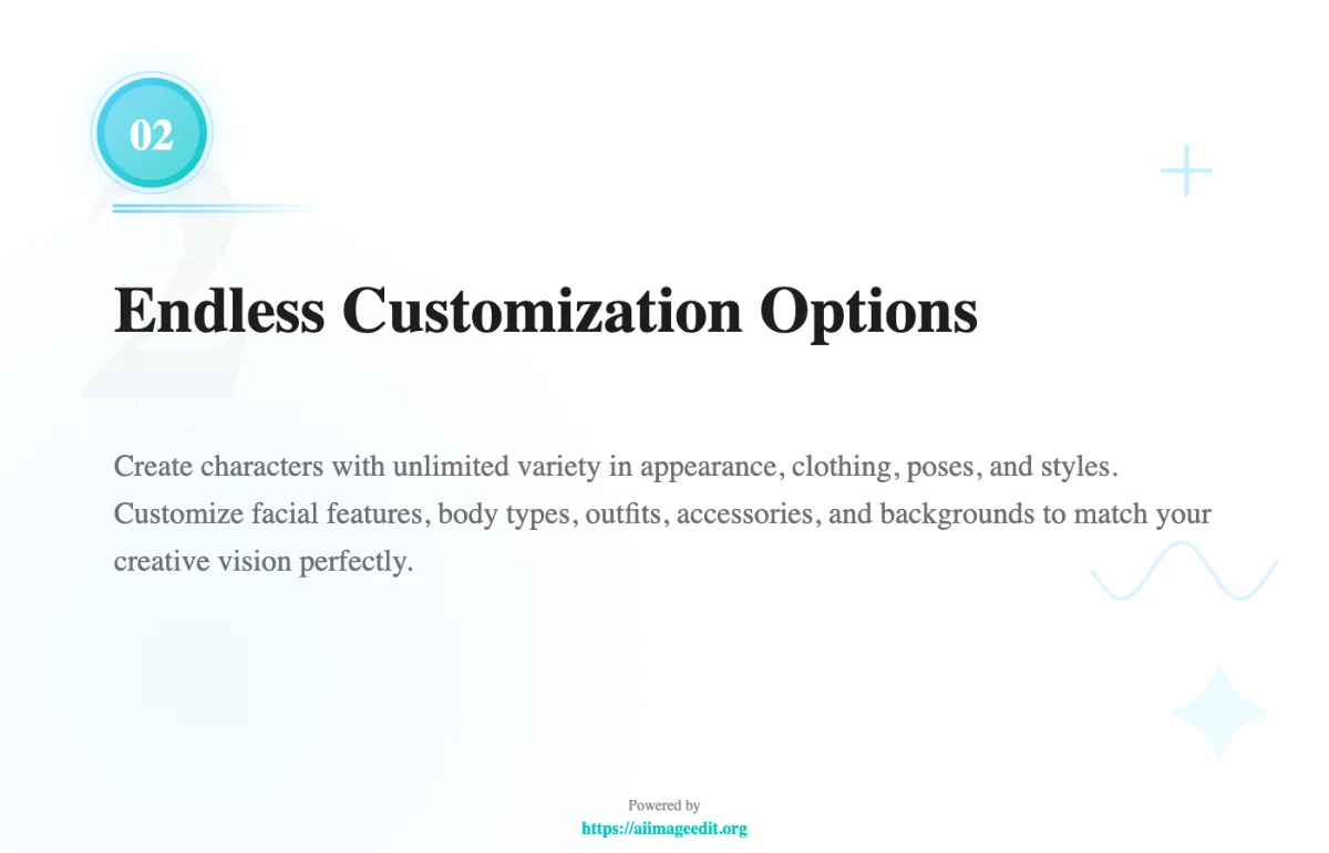 Opções de Personalização Infinitas