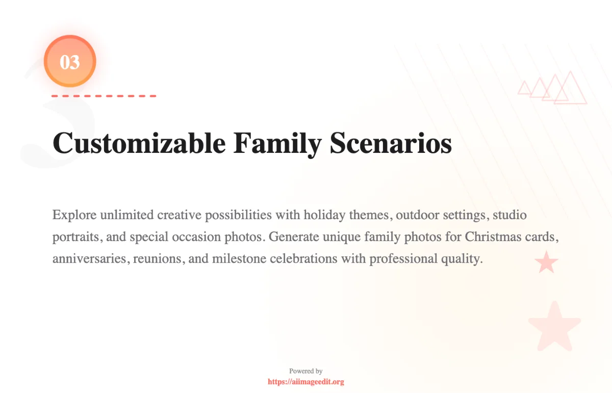 Cenários Familiares Personalizáveis