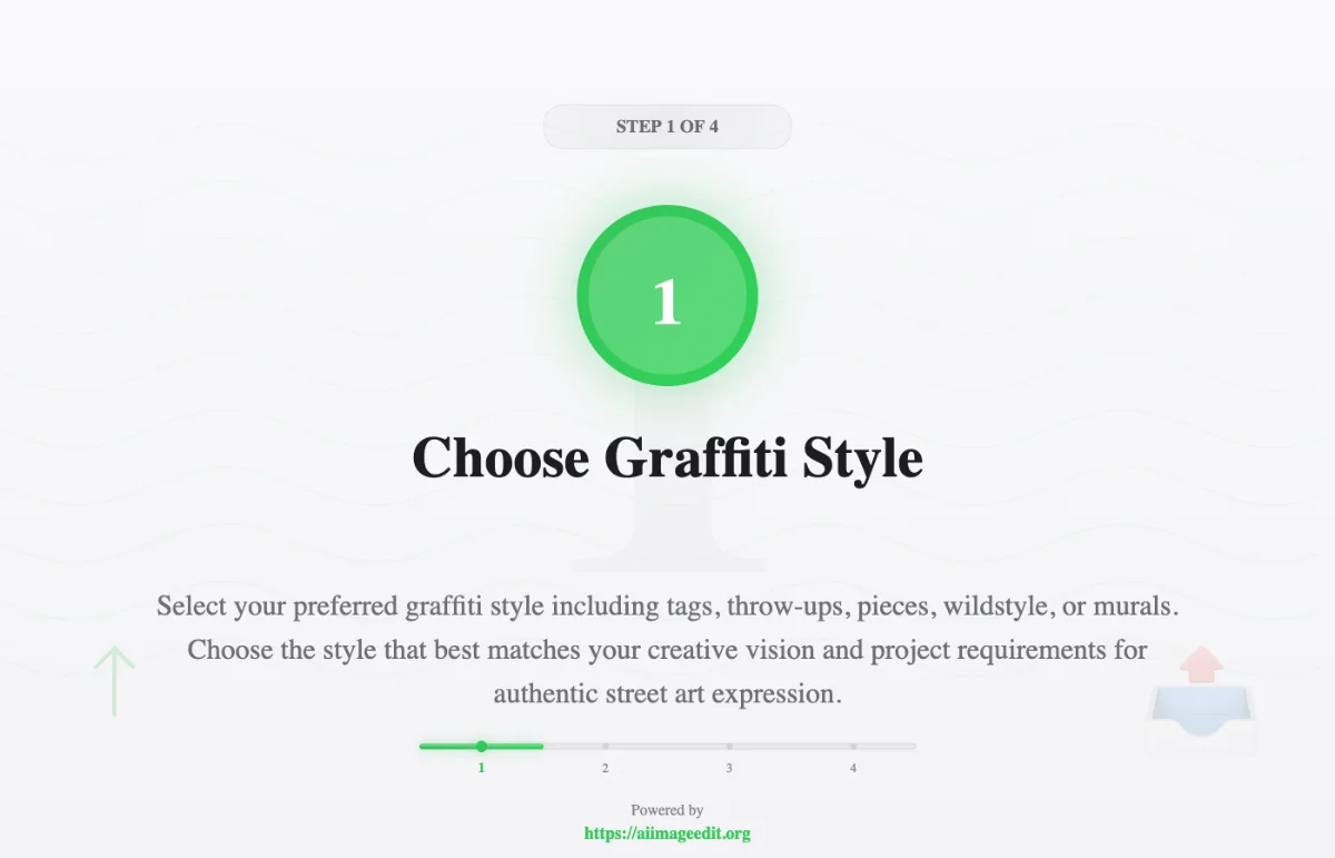 그래피티 스타일 선택