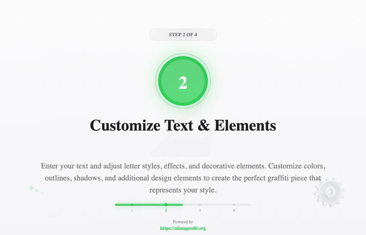 텍스트 및 요소 사용자 지정