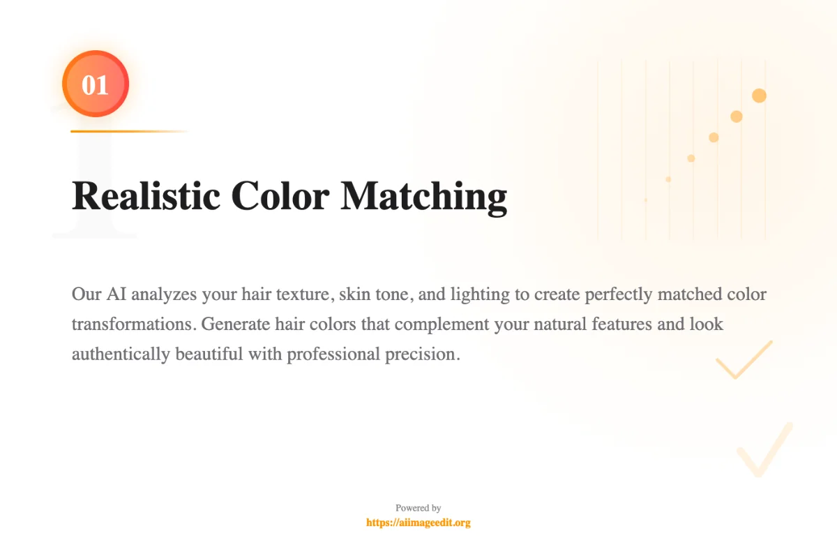 Realistische Farbanpassung