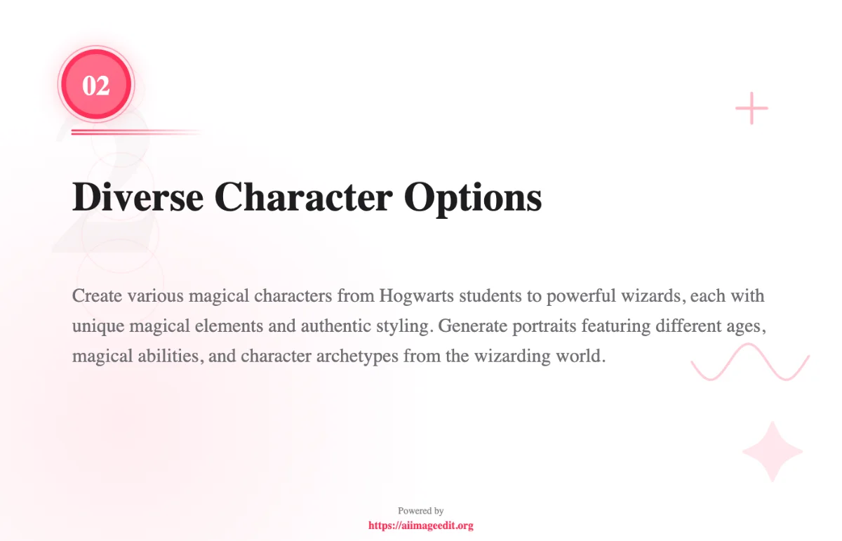 Diverse Character Options