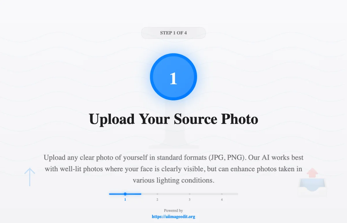 원본 사진 업로드