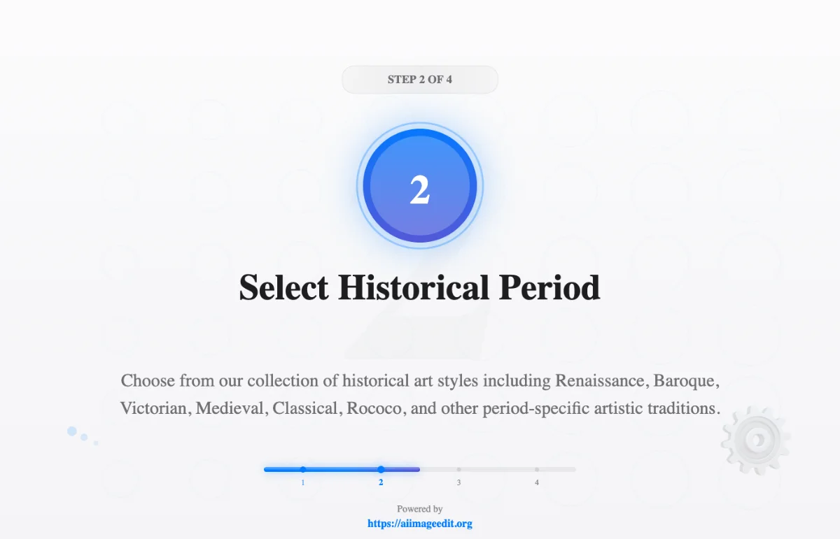 Selecciona el período histórico