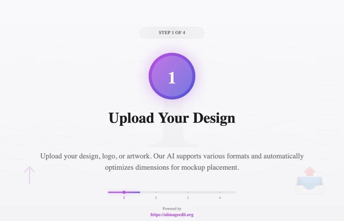 デザインをアップロード