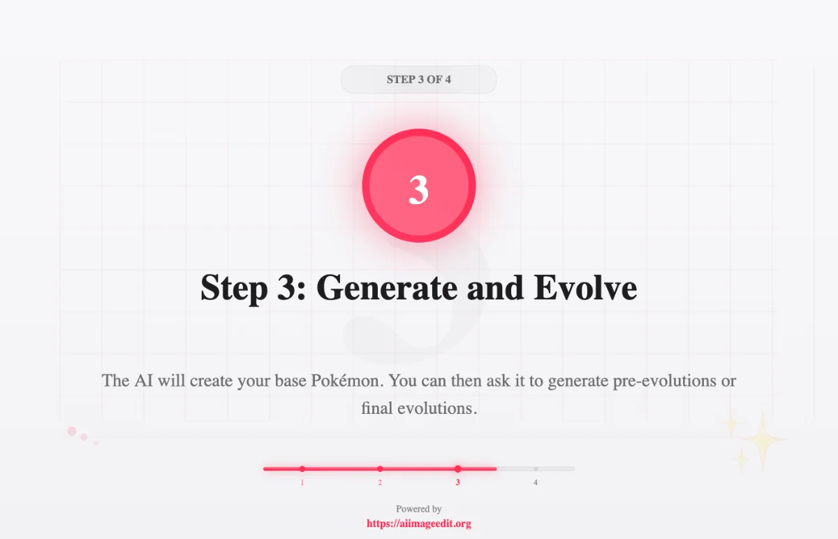 Passaggio 3: Genera ed evolvi