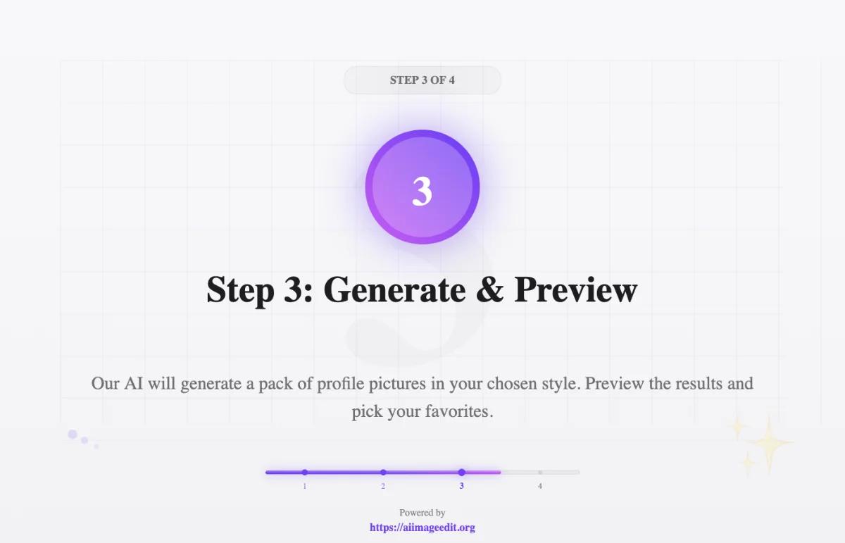 ステップ3：生成とプレビュー