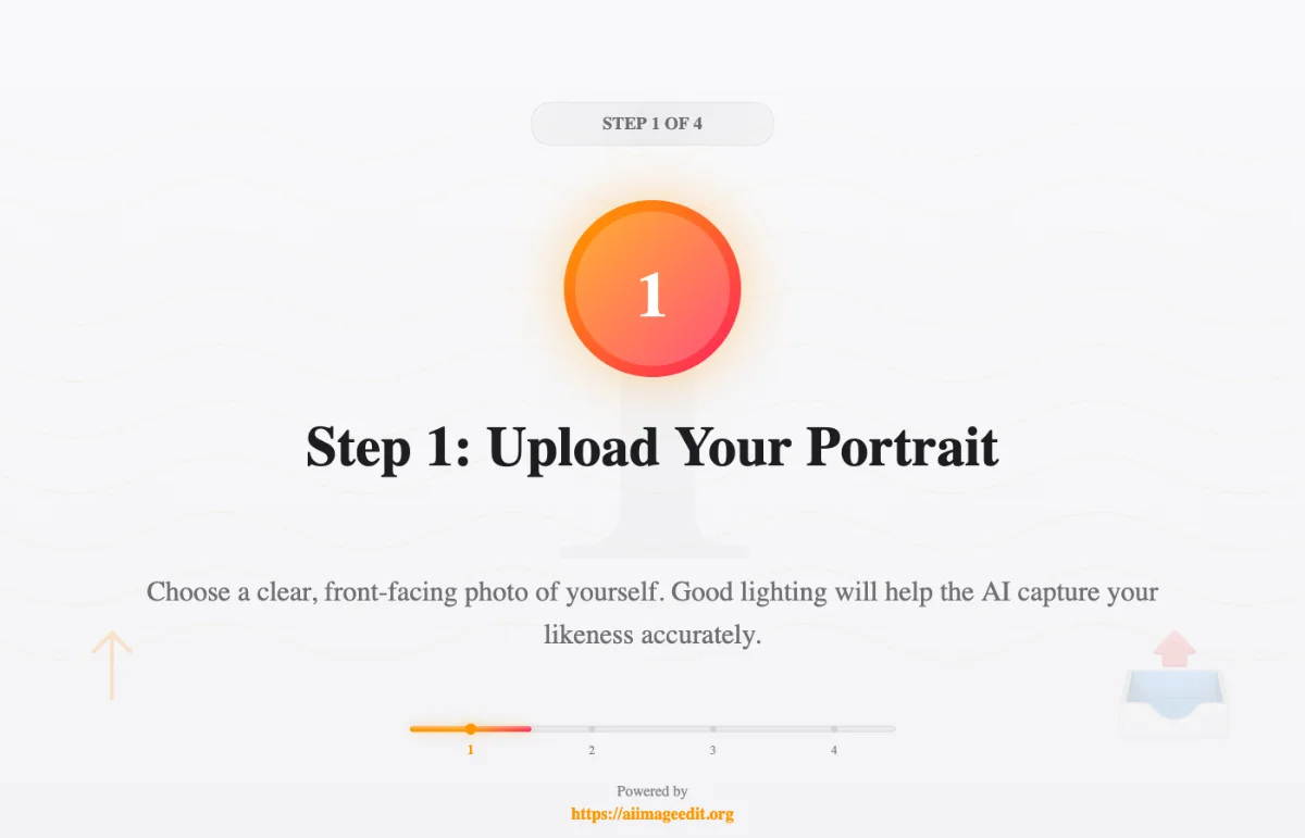Step 1: Upload Your Portrait