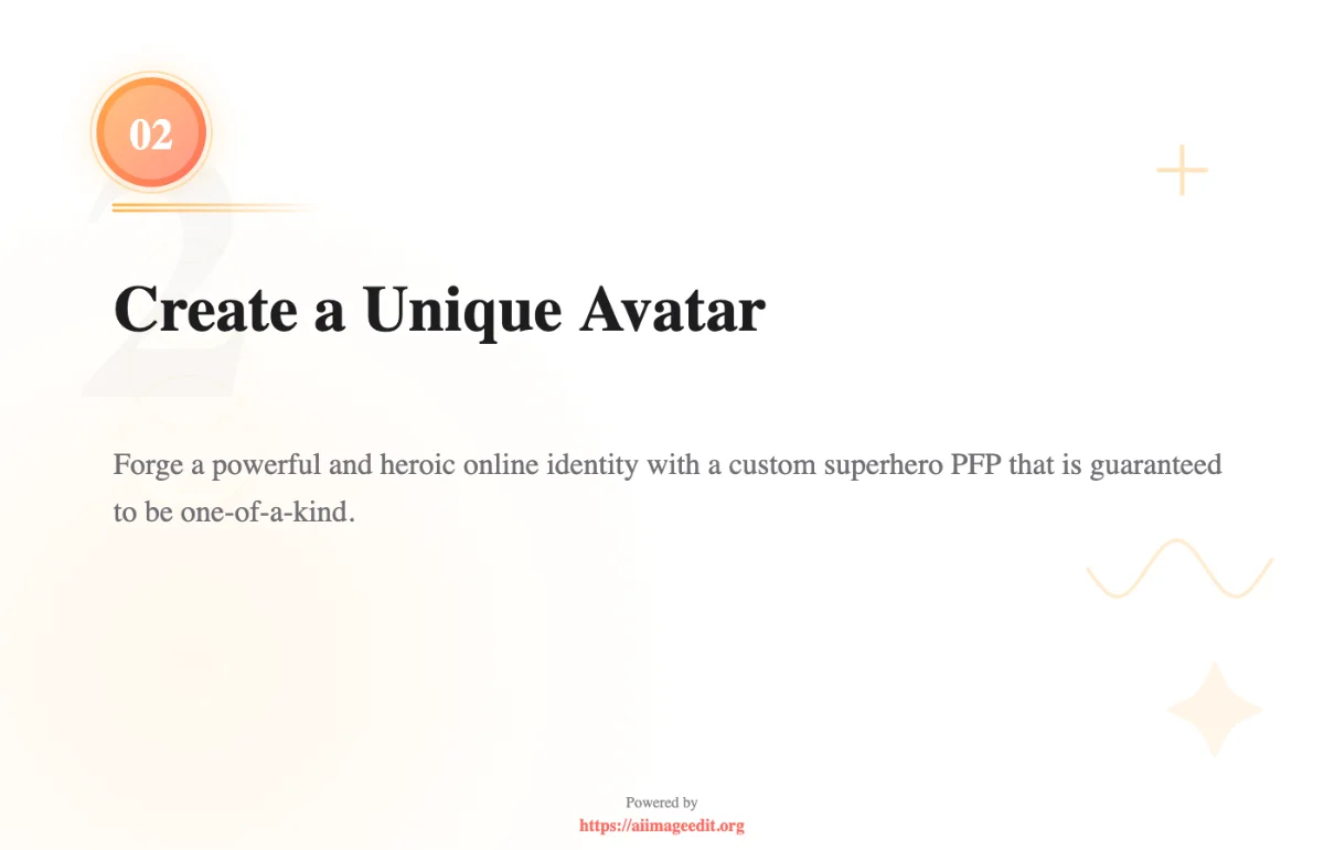 Crie um Avatar Único