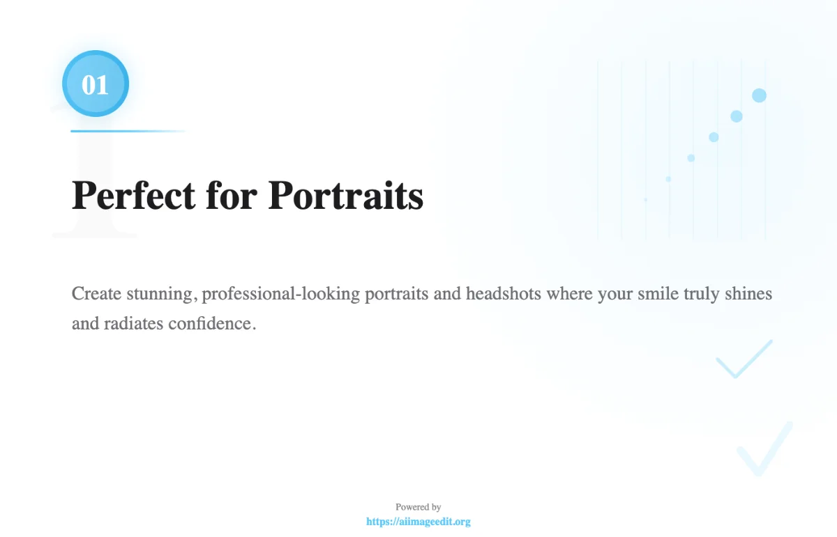 Perfecto para Retratos