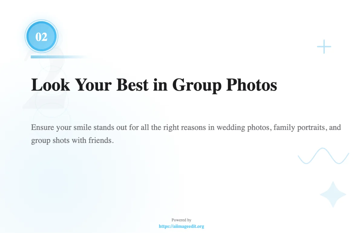 Luce lo Mejor Posible en Fotos de Grupo