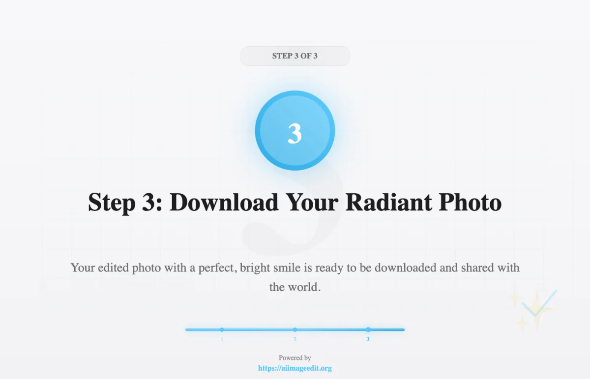 Paso 3: Descarga tu Foto Radiante