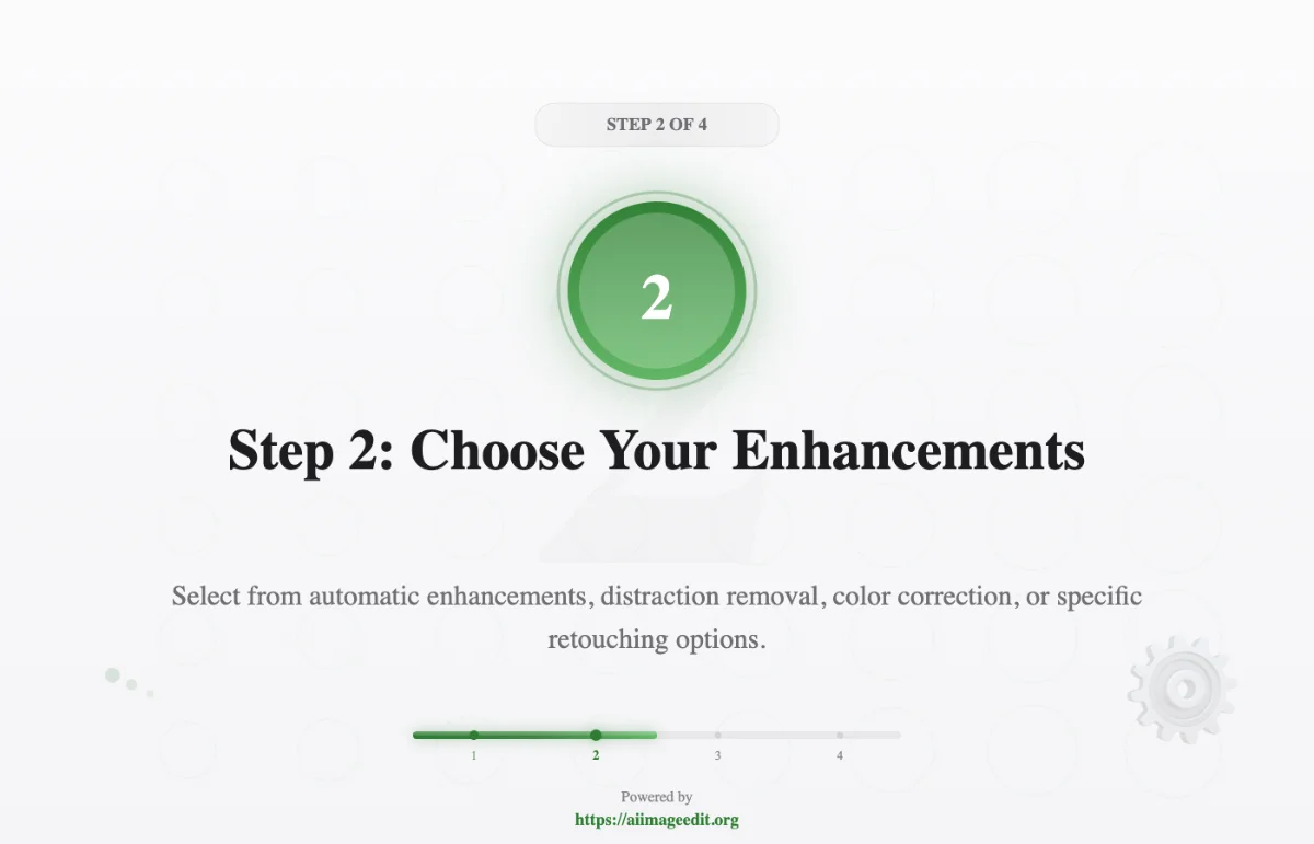 Schritt 2: Wählen Sie Ihre Verbesserungen