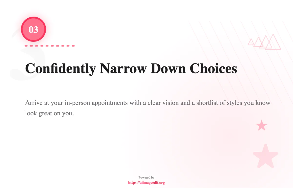 Confidently Narrow Down Choices