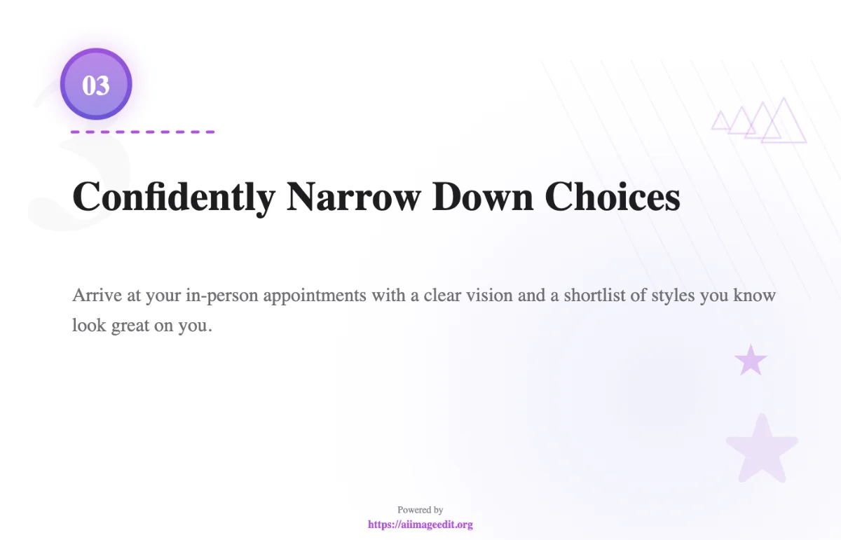 Reduza as Escolhas com Confiança