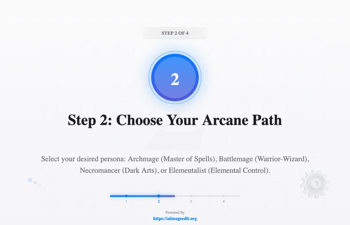 Schritt 2: Wählen Sie Ihren arkanen Pfad