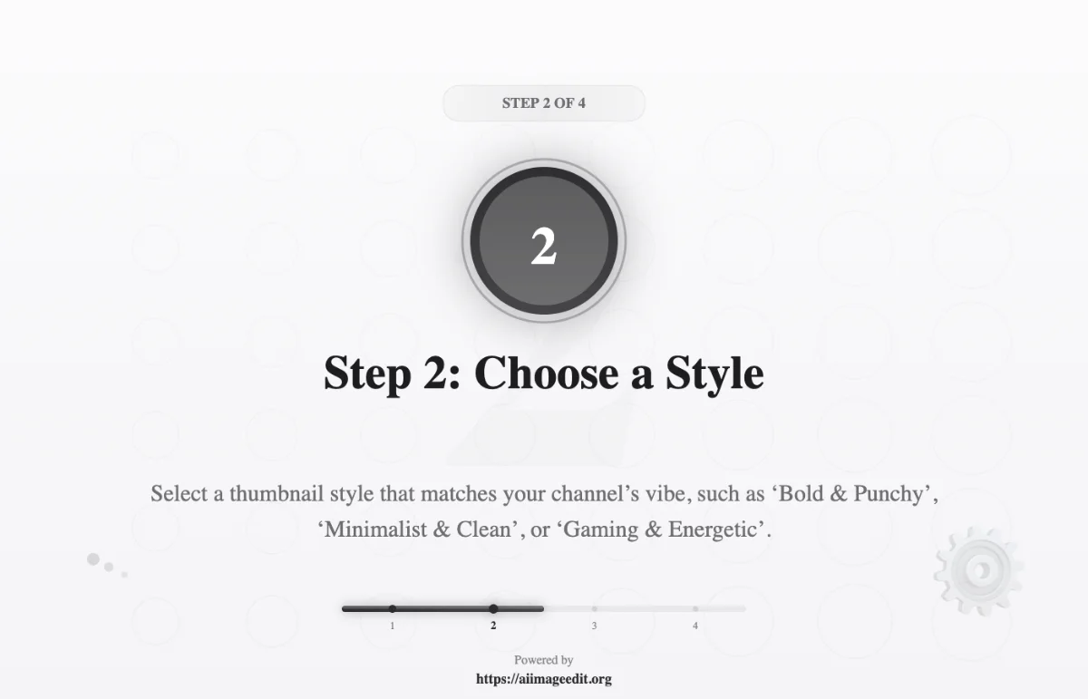 Adım 2: Bir Stil Seçin