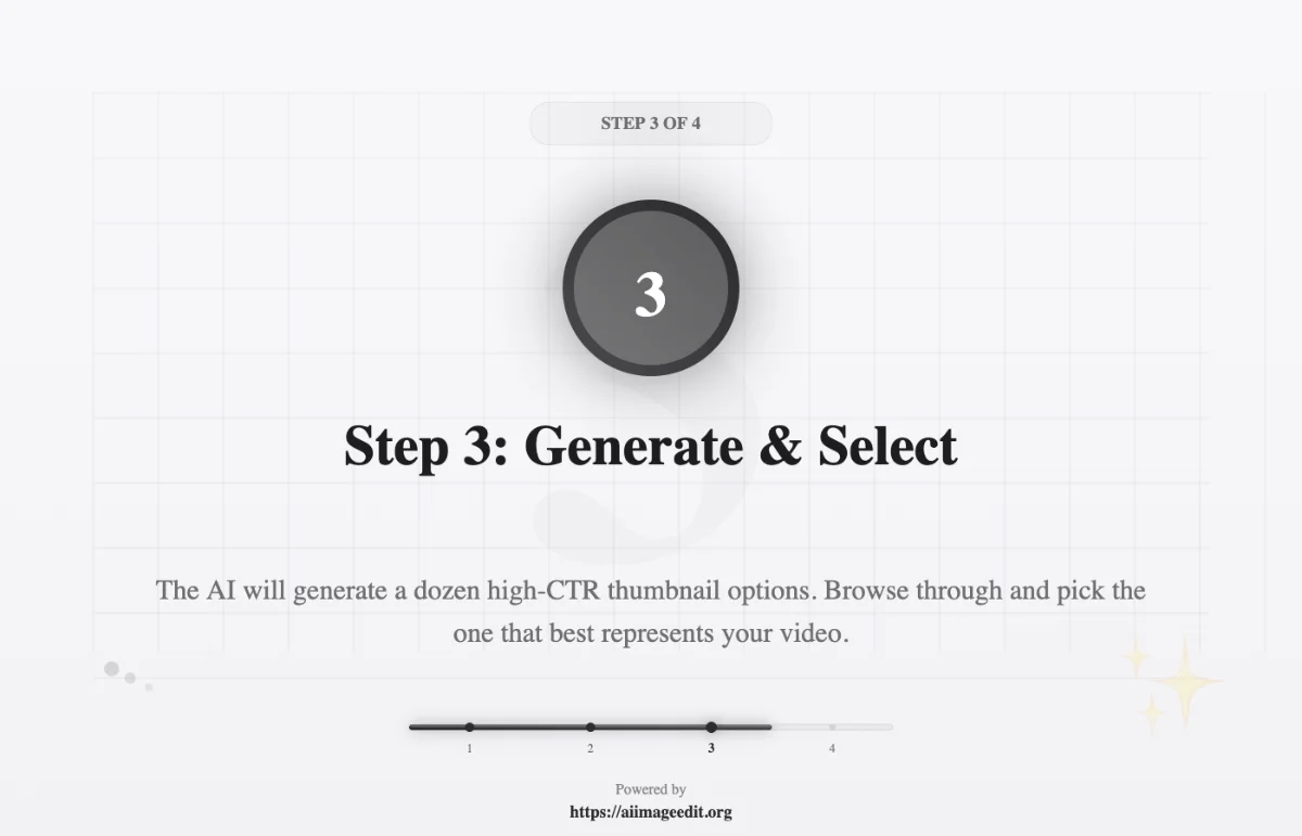 Adım 3: Oluştur ve Seç
