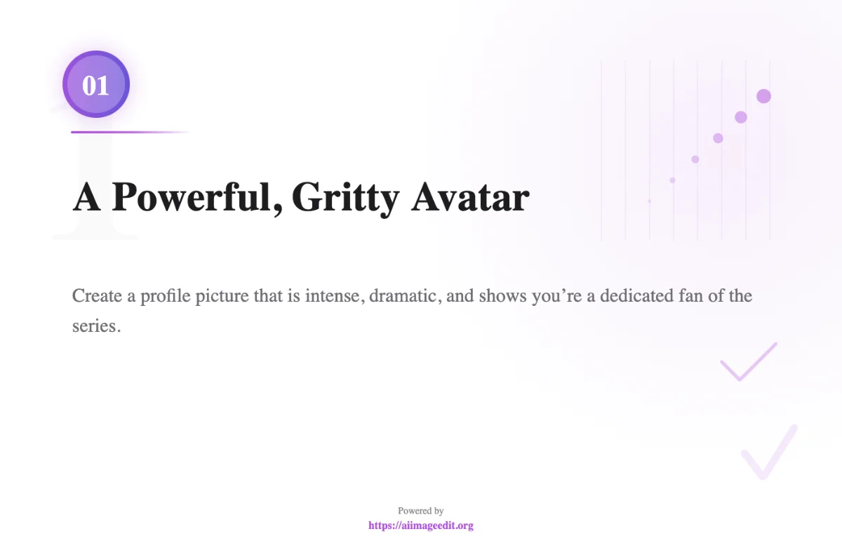 パワフルでザラザラしたアバター