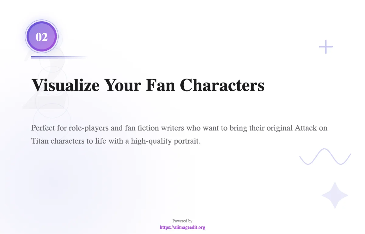 ファンキャラクターを視覚化