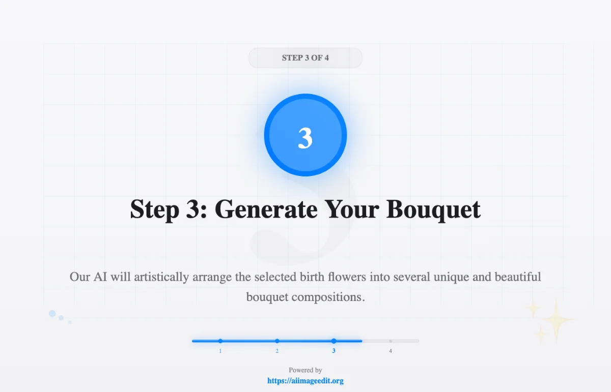 Passaggio 3: Genera il Tuo Bouquet