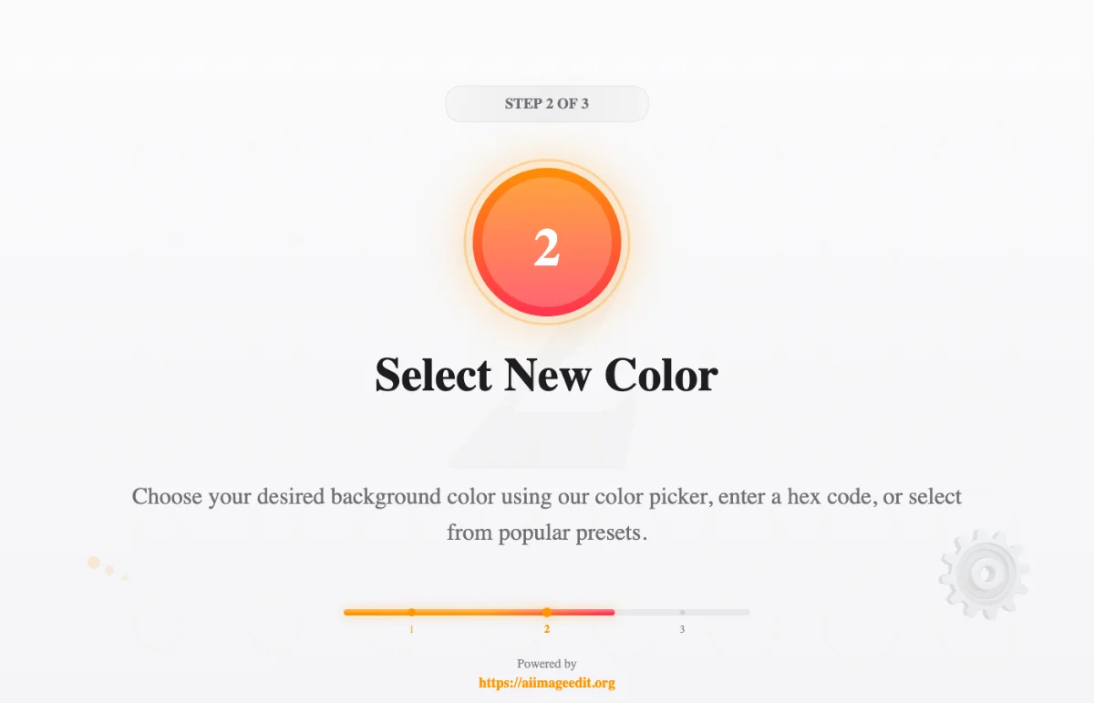 Selecione a Nova Cor