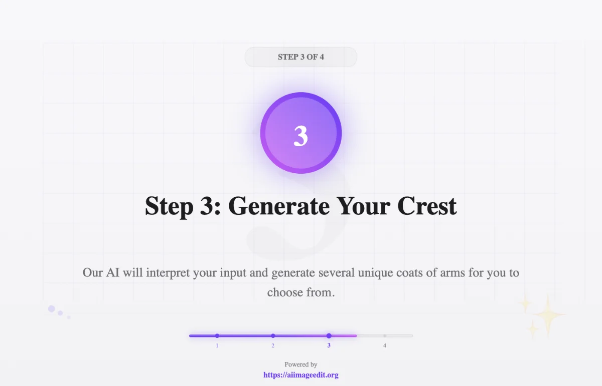 Шаг 3: Сгенерируйте свой герб