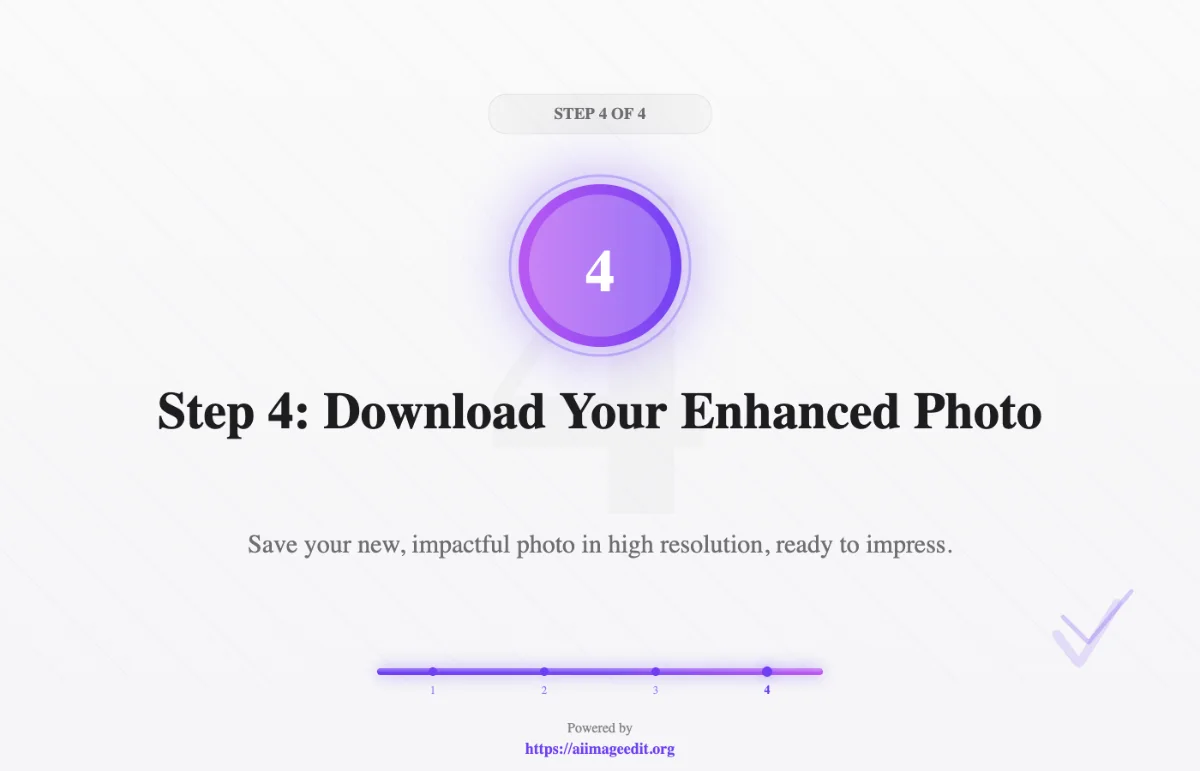 Adım 4: Geliştirilmiş Fotoğrafınızı İndirin