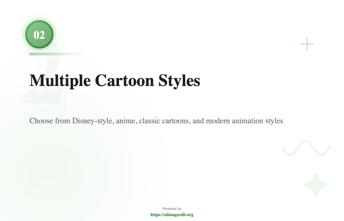 Multiple Cartoon Styles